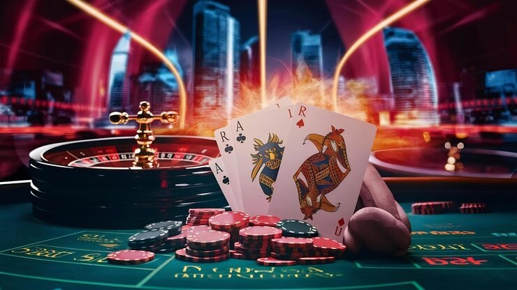 Live dealer announcing Super Sic Bo result
